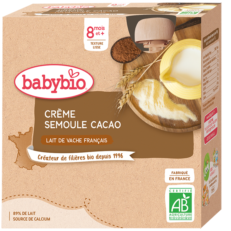 Crème Semoule Cacao