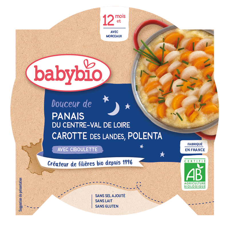 Good Night Parsnip Carrot Polenta Plate