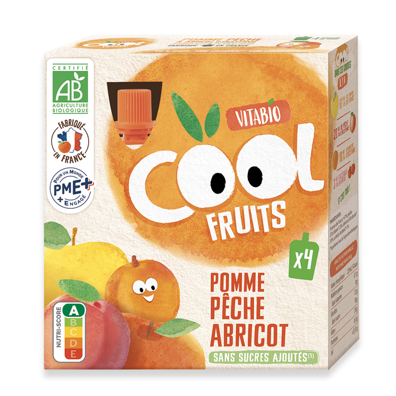Cool Fruits Pomme Pêche Abricot