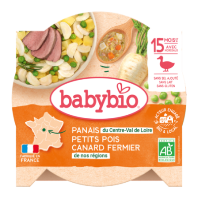 Panais du Centre-Val de Loire Petits pois Canard fermier de nos Régions