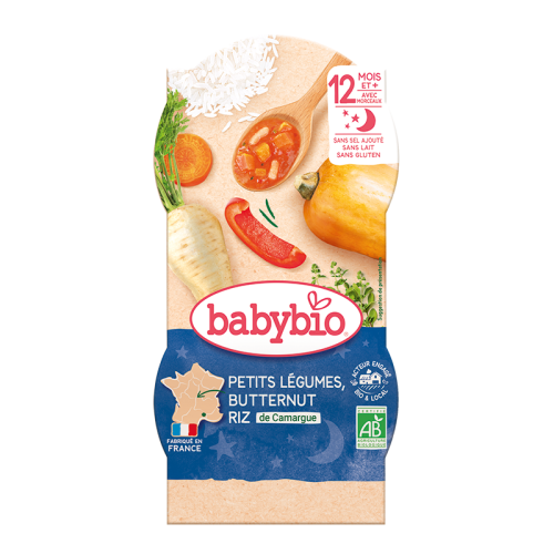 Petits Légumes Butternut Riz de Camargue
