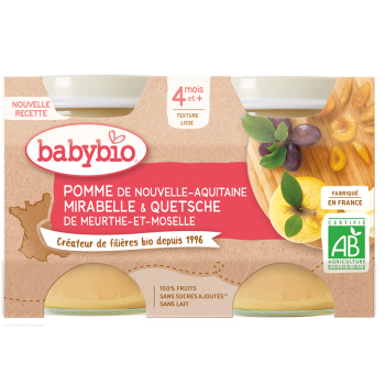 Petit Pot Bio Pour Bébé, Fabriqué en France