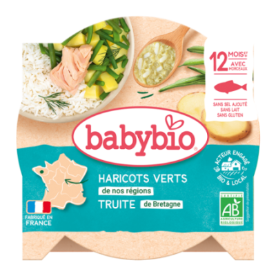 Haricots verts Truite de Bretagne