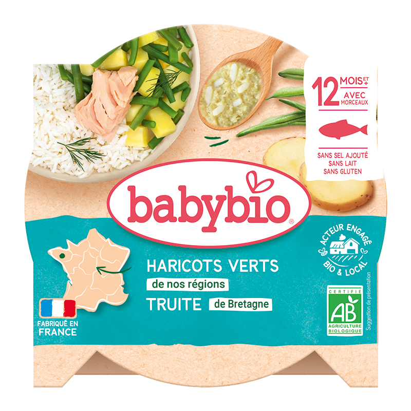 Haricots verts Truite de Bretagne