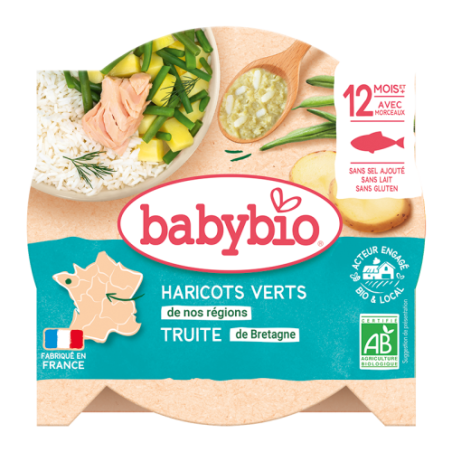 Haricots verts de Vendée Truite de Bretagne