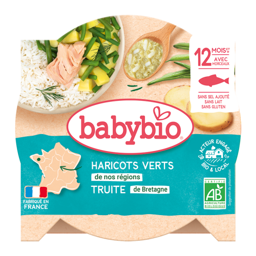 Haricots verts Truite de Bretagne