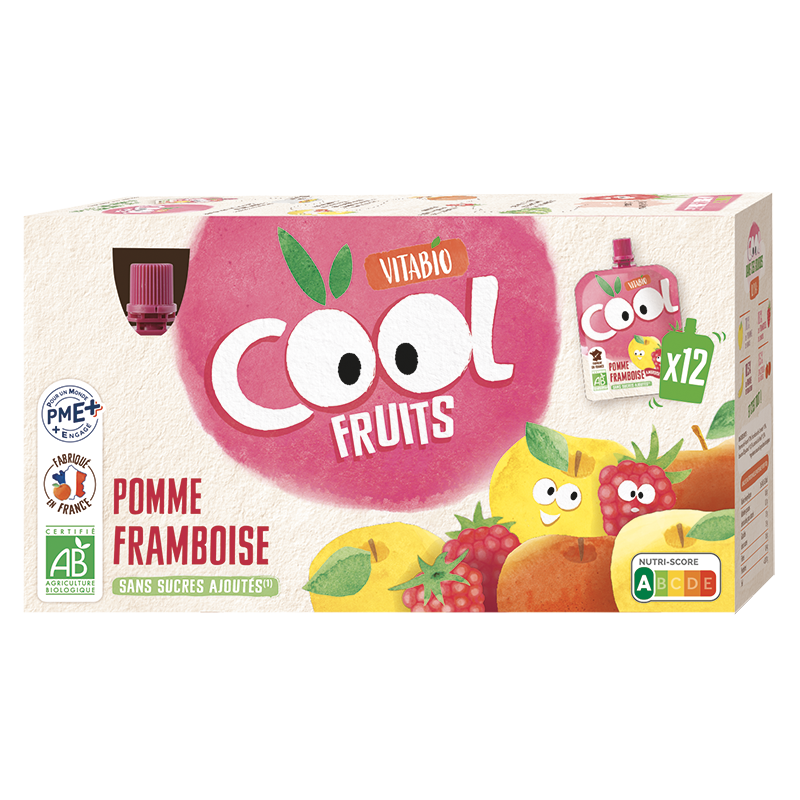 Cool Fruits Pomme de France Framboise