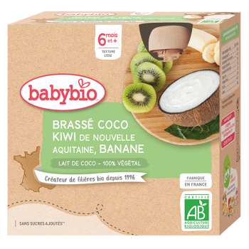 Brassé Coconut milk Kiwi Banana Pouch