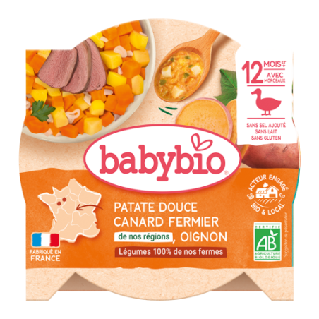 Festin de Patate douce Canard de nos Régions Oignon de notre ferme