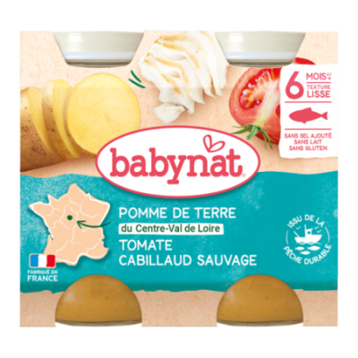 Pomme de terre Tomate Cabillaud Sauvage