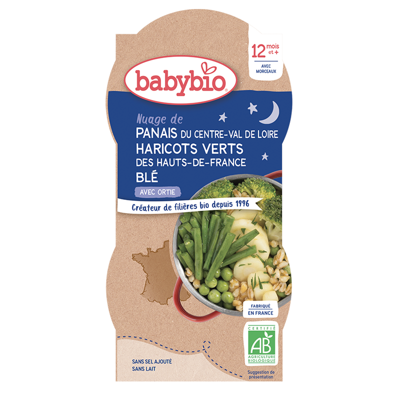 Een wolk van pastinaken,  sperciebonen, tarwe brandnetel