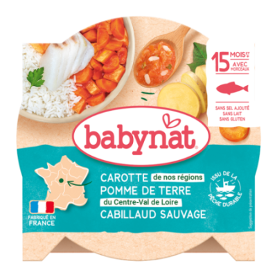 Carotte Pomme de terre Cabillaud Sauvage