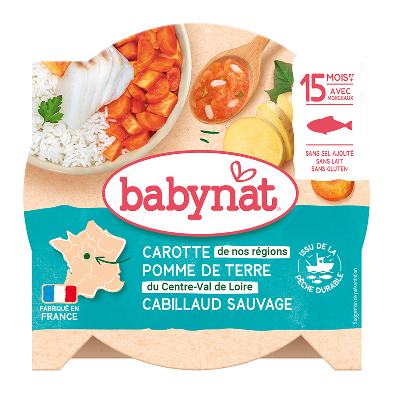 Carotte Pomme de terre Cabillaud Sauvage