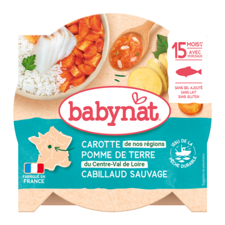 Carotte Pomme de terre Cabillaud Sauvage