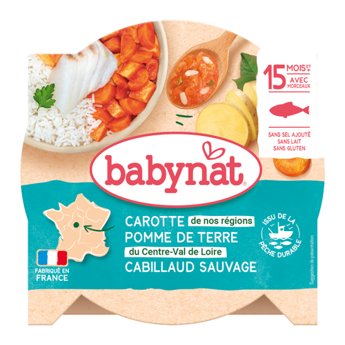 Carotte Pomme de terre Cabillaud Sauvage