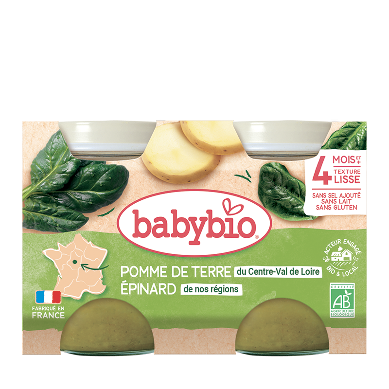 Pomme de terre du Centre-Val de Loire Epinard de nos régions