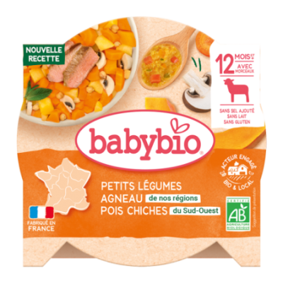Petits Légumes Agneau de nos Régions Pois chiches du Sud-Ouest