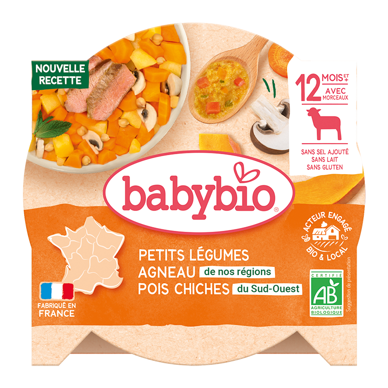Petits Légumes Agneau de nos Régions Pois chiches du Sud-Ouest