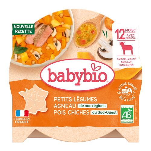Petits Légumes Agneau de nos Régions Pois chiches du Sud-Ouest