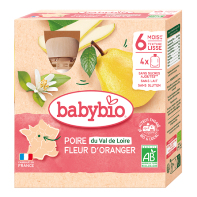 Poire du Val de Loire Fleur d'Oranger