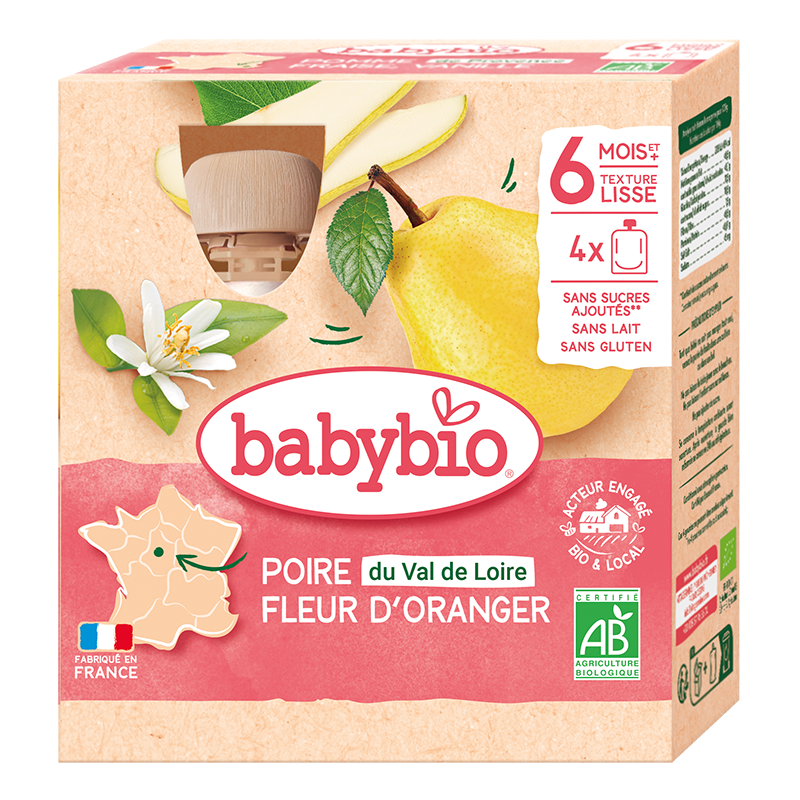 Poire du Val de Loire Fleur d'Oranger