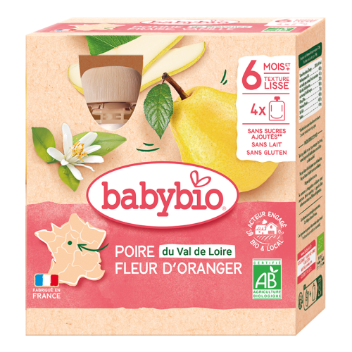 Poire du Val de Loire Fleur d'Oranger