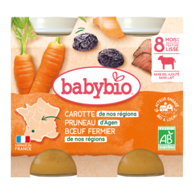 Carotte de nos Régions Pruneau d'Agen Boeuf fermier de nos régions