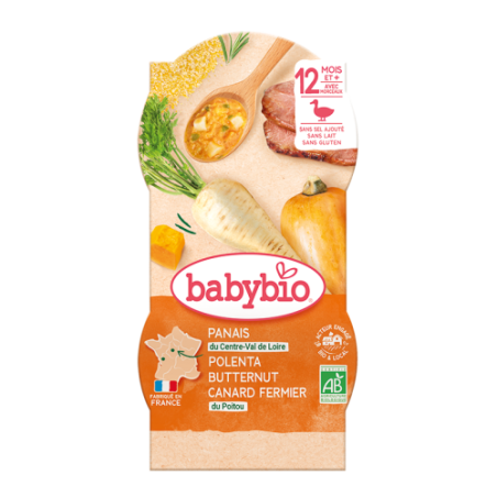 Panais du Centre-Val de Loire Polenta Butternut Canard fermier du Poitou