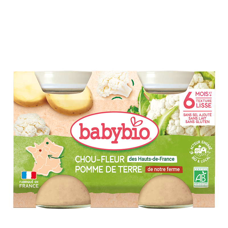 Bloemkool en aardappel van onze boerderij