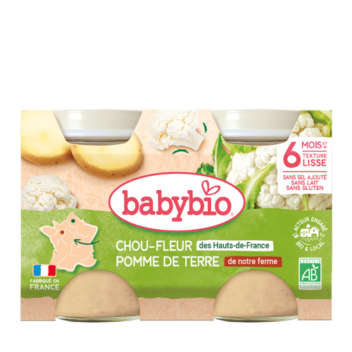 Bloemkool en aardappel van onze boerderij