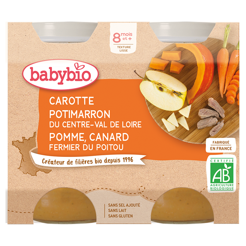 Carotte Potimarron du Centre-Val de Loire Pomme Canard fermier du Poitou