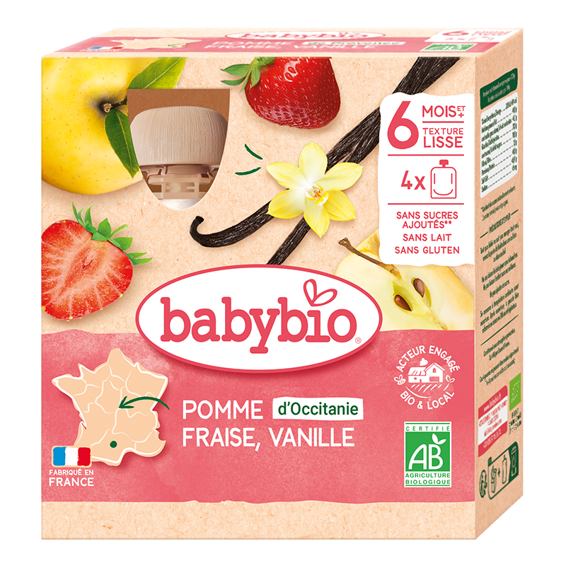 Pomme d'Occitanie Fraise Vanille