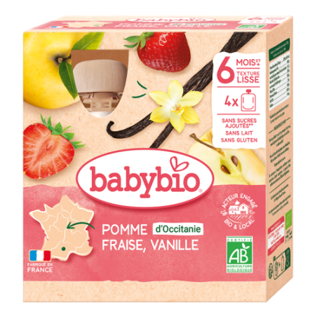 Pomme d'Occitanie Fraise Vanille