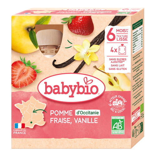 Pomme d'Occitanie Fraise Vanille