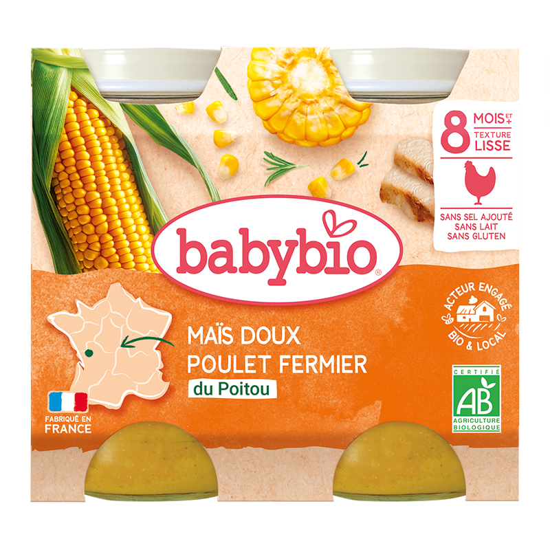 Mais doux Poulet fermier du Poitou