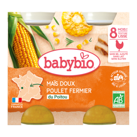 Mais doux Poulet fermier du Poitou