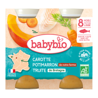 Carotte Potimarron de notre Ferme Truite de Bretagne