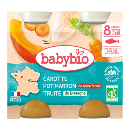 Carotte Potimarron de notre Ferme Truite de Bretagne