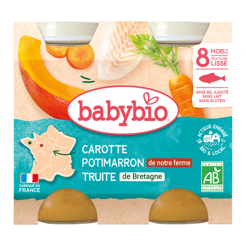 Carotte Potimarron de notre Ferme Truite de Bretagne