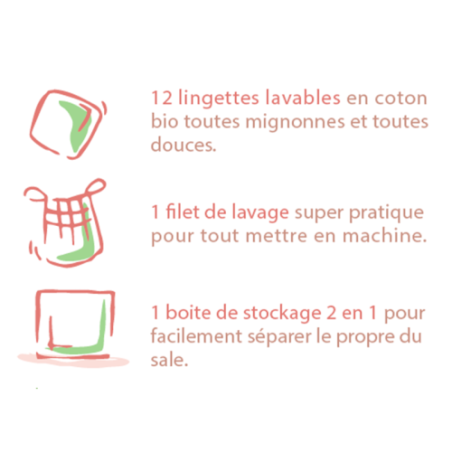 Box 12 wipes + bag + manual