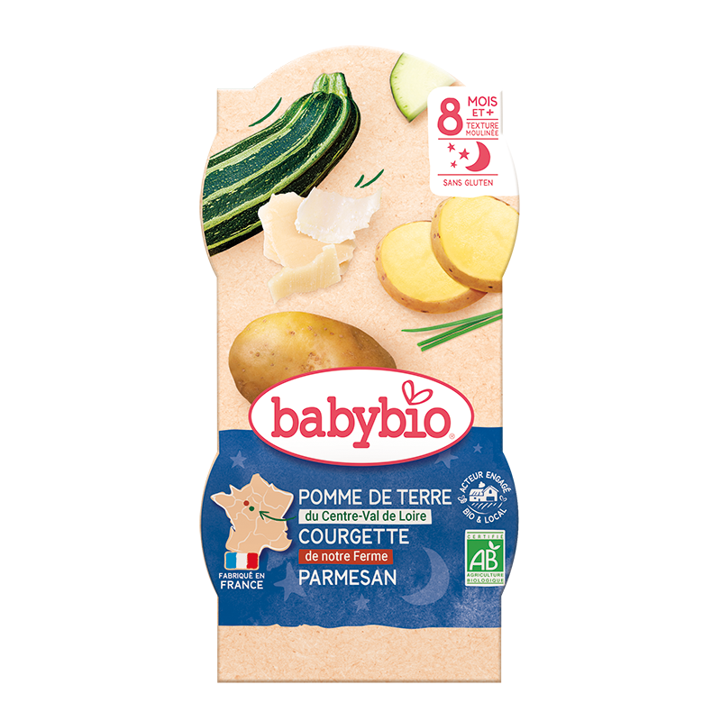 Pomme de terre du Centre-Val de Loire & Courgette de notre Ferme Parmesan