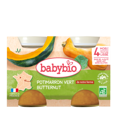 Potimarron vert de notre Ferme Butternut