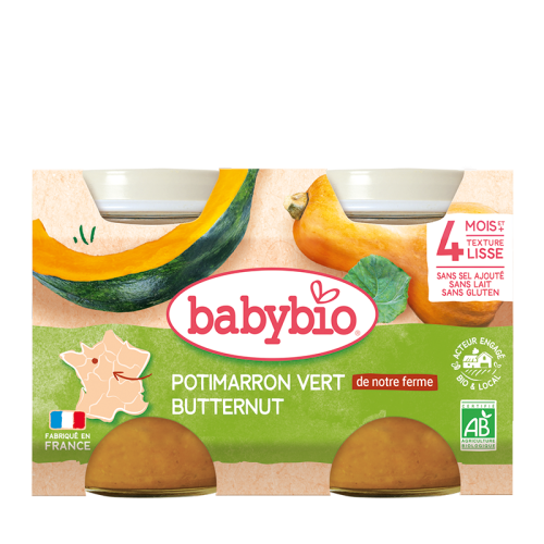 Potimarron vert de notre Ferme Butternut