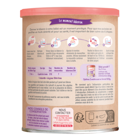 Optima 2ème âge - Avec Fibres