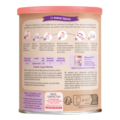Optima 2ème âge - Avec Fibres