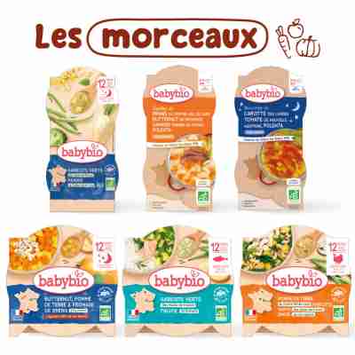 Pack découverte des morceaux - Bébé dès 12 mois