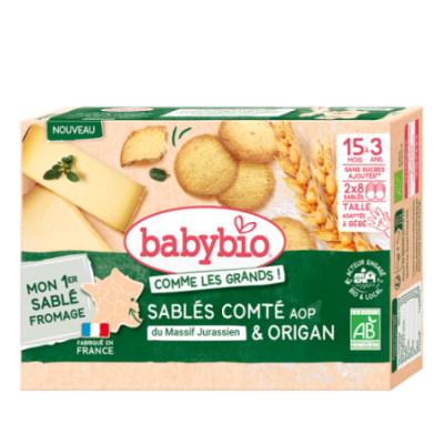 Sablé comté AOP du Massif Jurassien & origan
