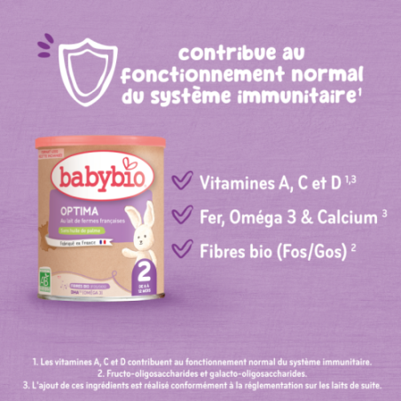 Optima 2ème âge - Avec Fibres