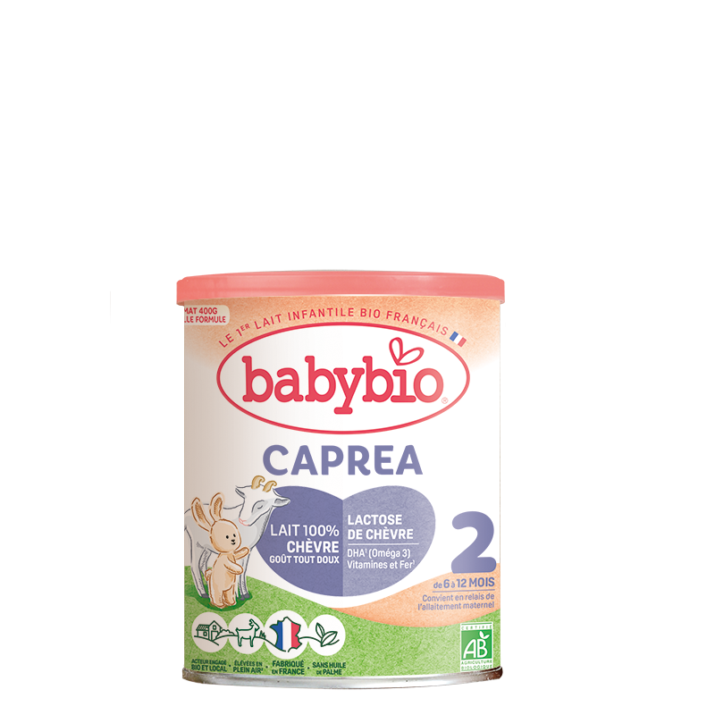 Caprea 2ème âge - Au lait de chèvre