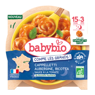 Cappelletti Aubergine Ricotta & sauce tomate de Nouvelle-Aquitaine